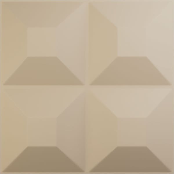 Ekena Millwork 19 5/8in. W x 19 5/8in. H Foster EnduraWall Decorative 3D Wall Panel Covers 2.67 Sq. Ft. WP20X20FOGBE - main